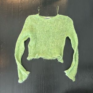 Zara Green Top Medium